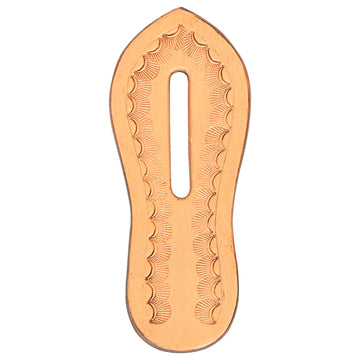 Hilason Western Saddle Repair Leather Cinch Girth Holder Tan
